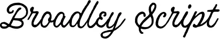 Broadley Script