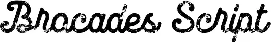 Brocades Script