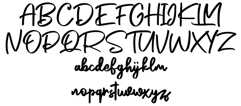 Brothestfont specimens
