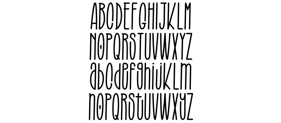 Brought The Stylefont specimens