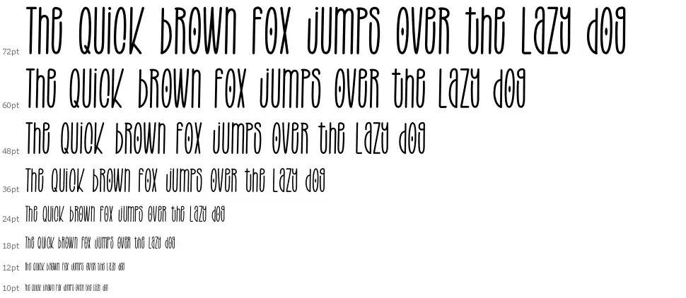 Brought The Stylefont waterfall