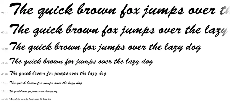 Brush Script Şelale Brush Scriptfont waterfall