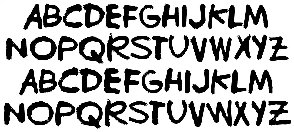 Bugghetfont specimens