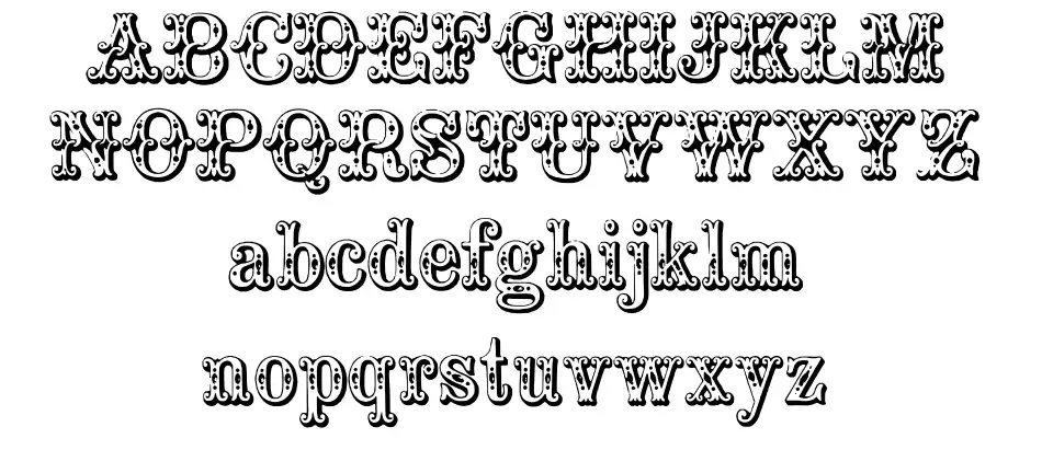 Byzantine Ürün Özellikleri Byzantinefont specimens