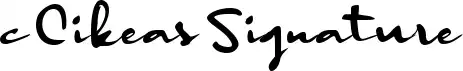 c Cikeas Signature