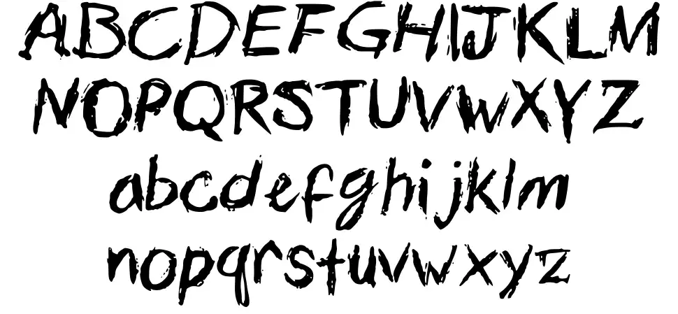 Calligtastrophefont specimens