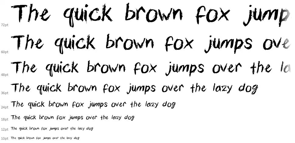 Calligtastrophefont waterfall