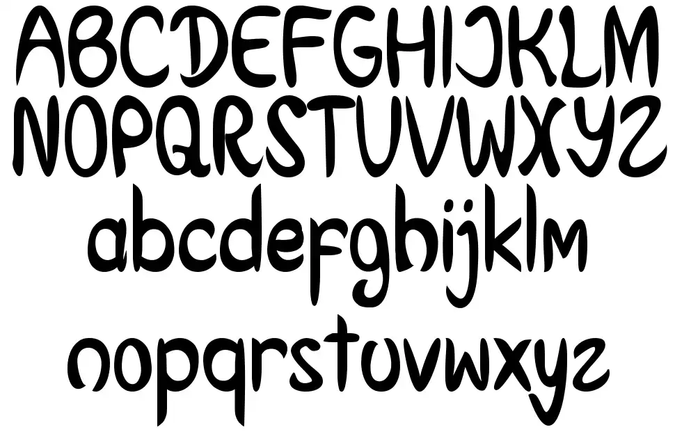 Cashfeerfont specimens