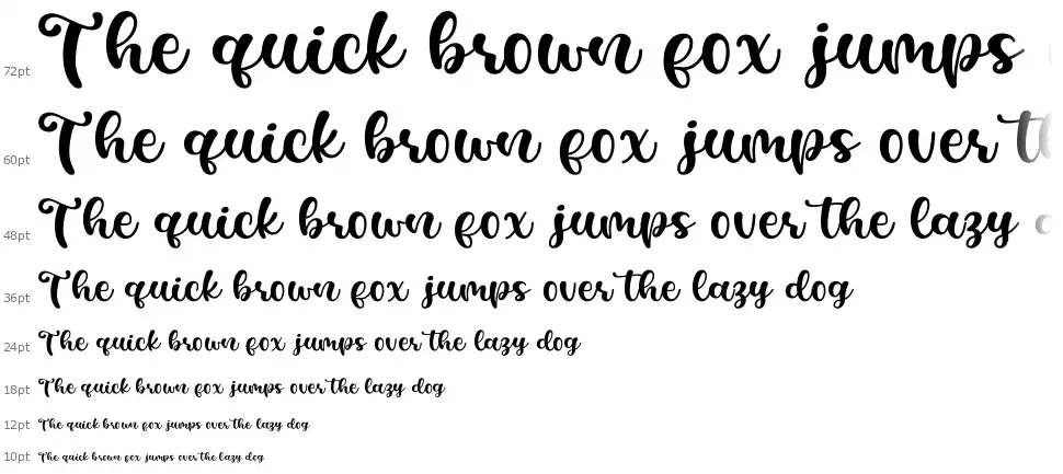 Casking Cream Scriptfont waterfall