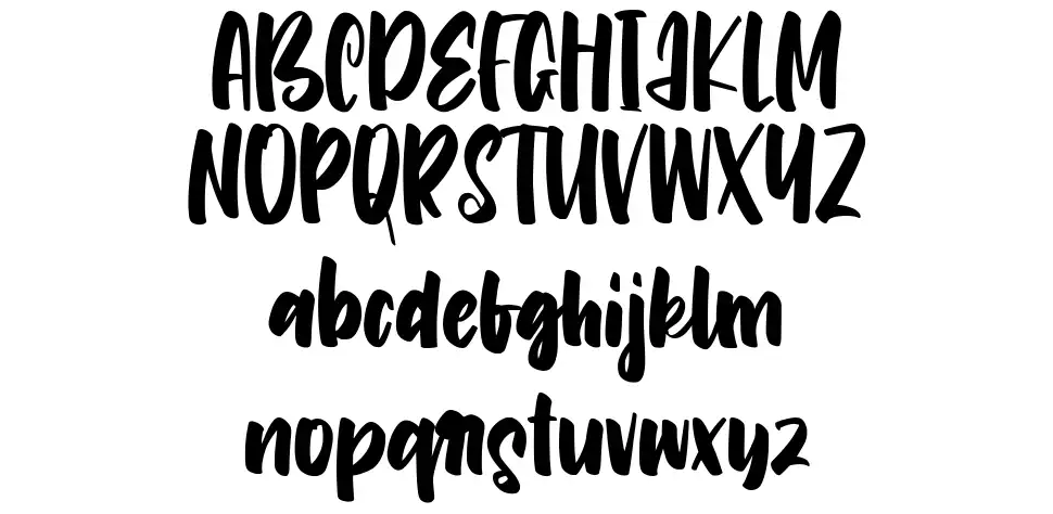 Catch Talentfont specimens