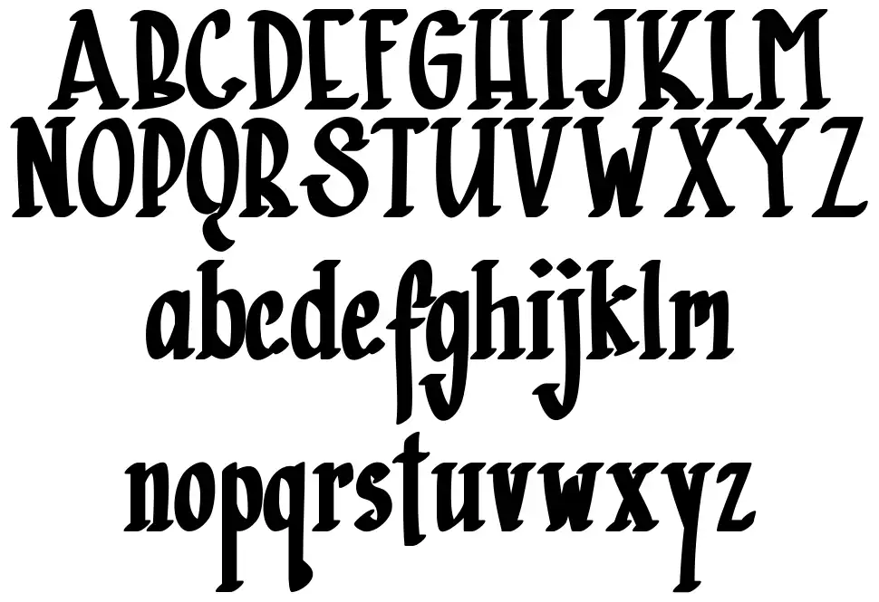 Charlotte Paralinefont specimens