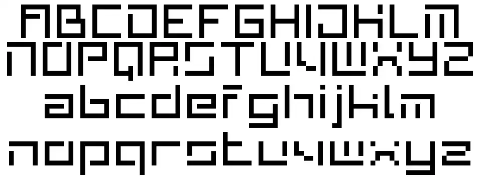 Checker_MC Designs 1996font specimens