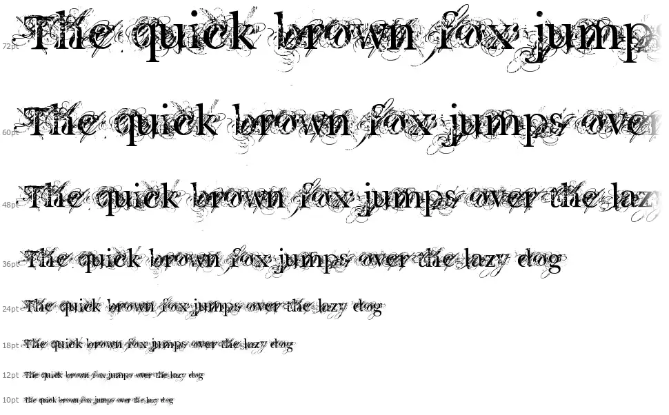 Chic Decayfont waterfall