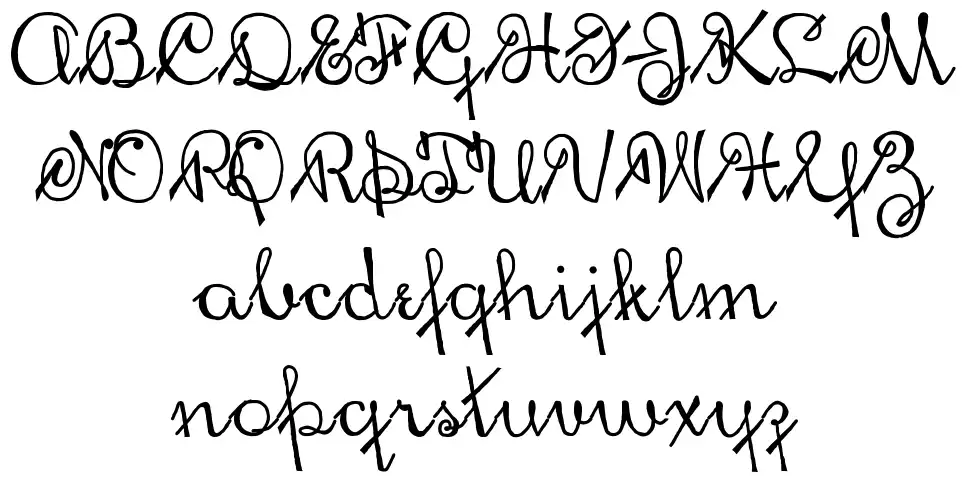 Chicago Script of 14,667 Ürün Özellikleri Chicago Script of 14,667font specimens