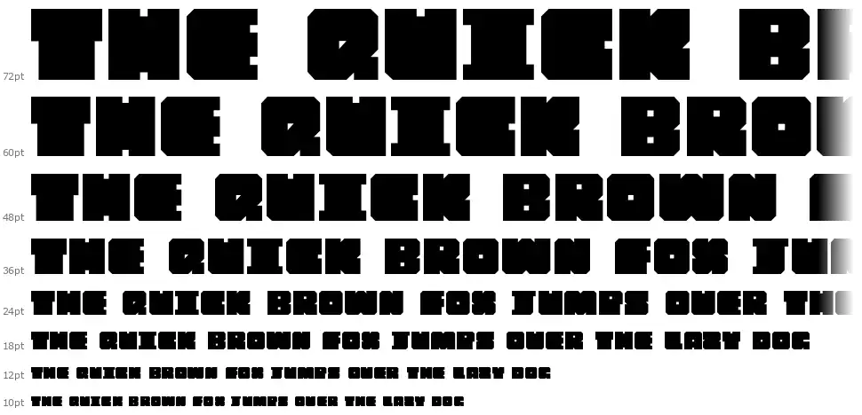 Chipblockedfont waterfall