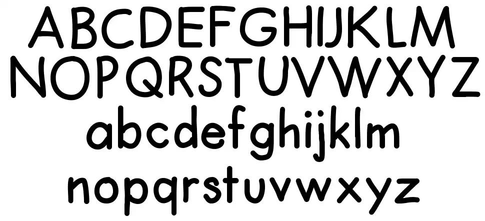 Claphappyfont specimens