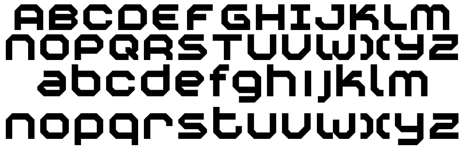 Construktivfont specimens