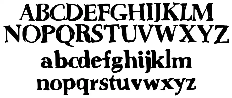 Country Goldfont specimens