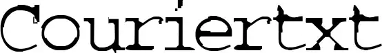 Couriertxt