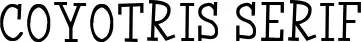 Coyotris Serif