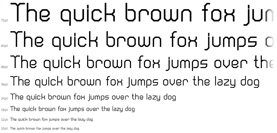 CranberryGin-Regularfont waterfall