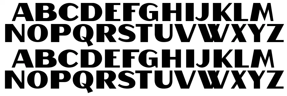 Crisperfont specimens