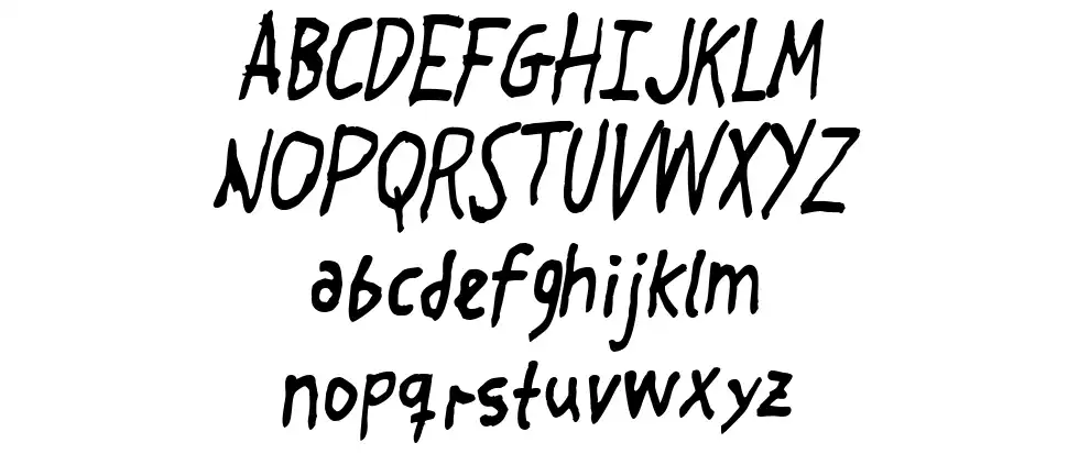Crosspatchers Delightfont specimens