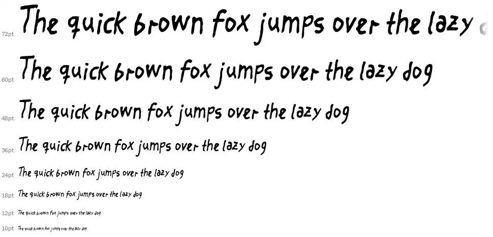 Crosspatchers Delightfont waterfall