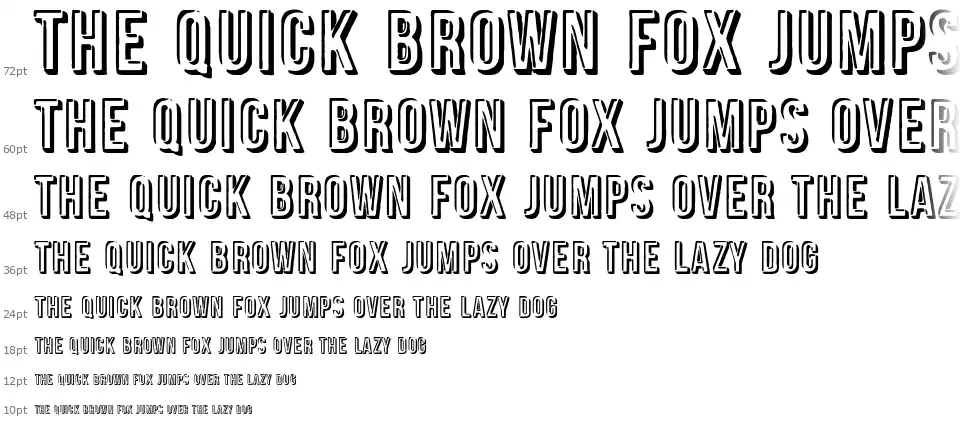 Crunch Motelfont waterfall