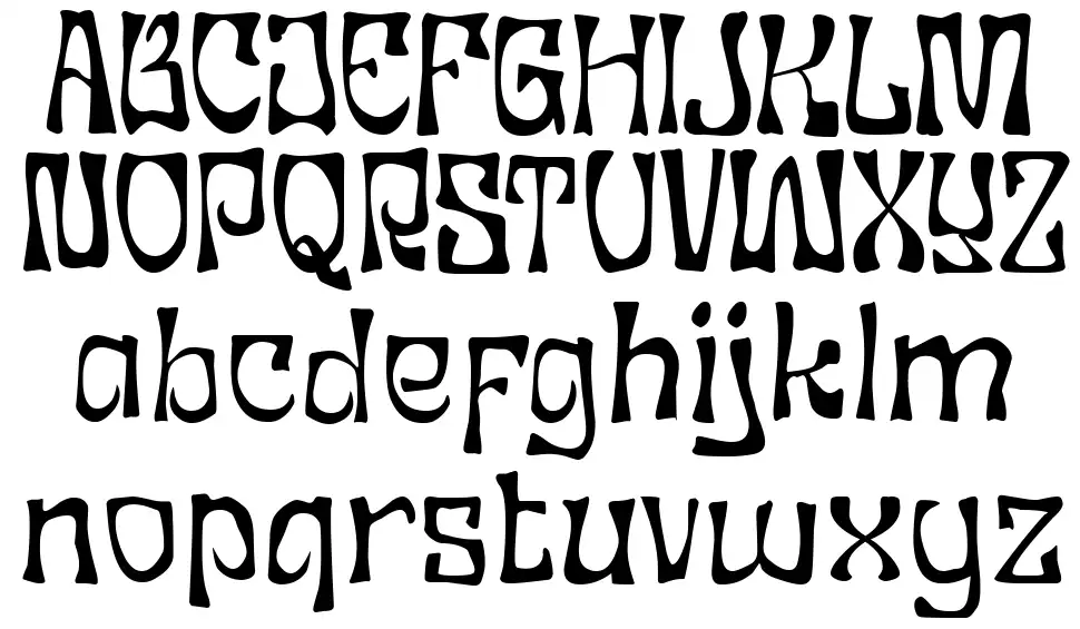Crushwearfont specimens