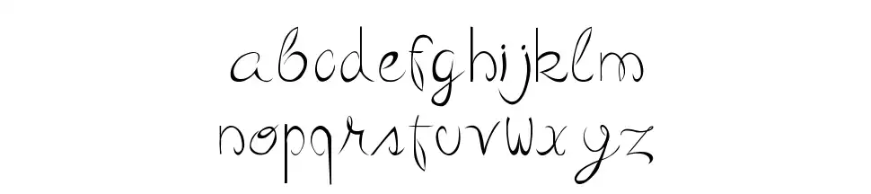 Curvationfont specimens