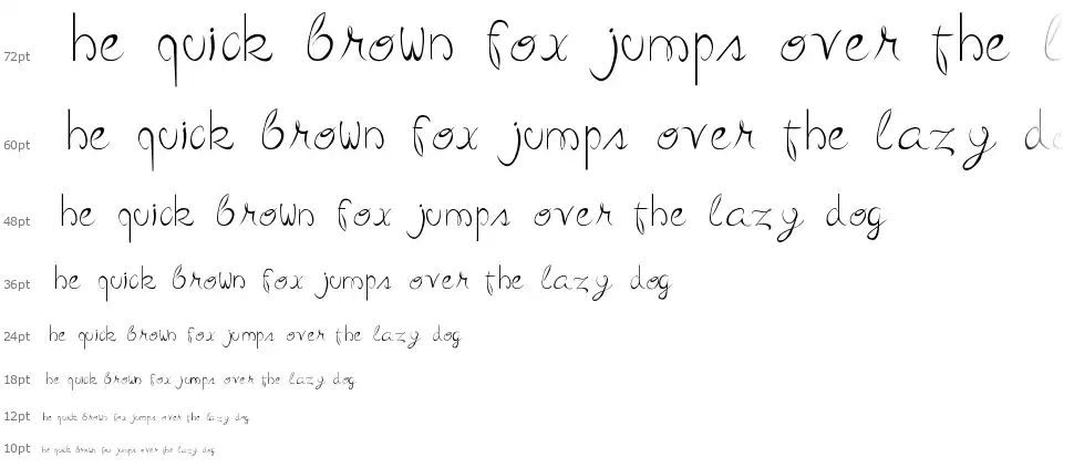 Curvationfont waterfall