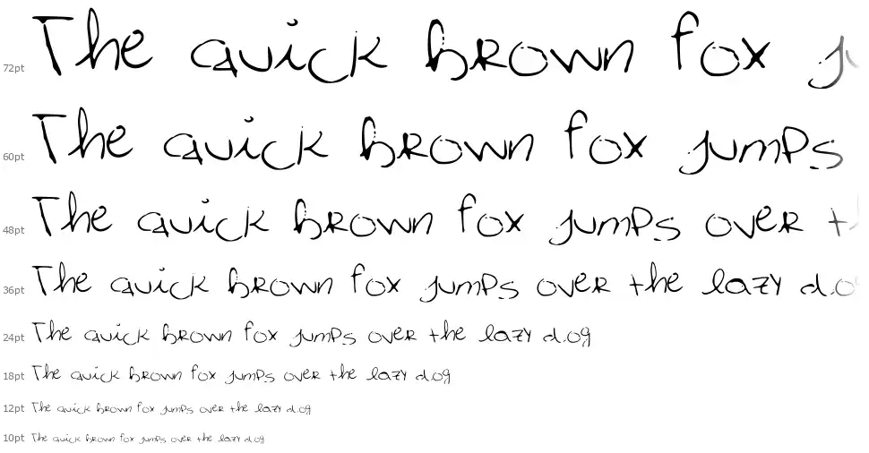 CuteTumblrFontfont waterfall