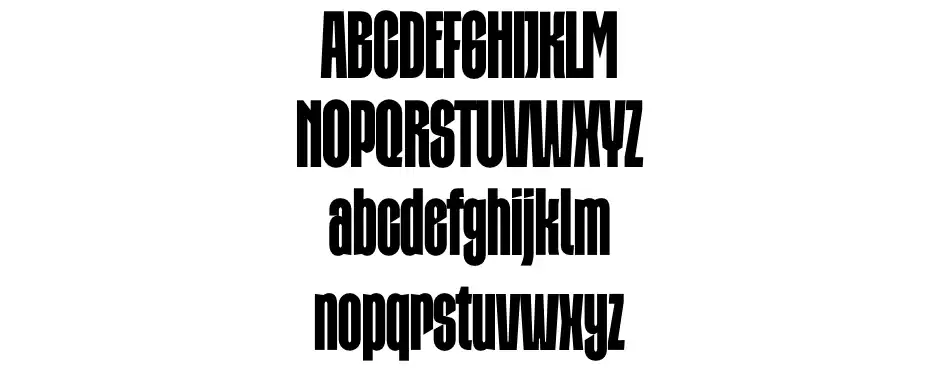 Daltown Ürün Özellikleri Daltownfont specimens