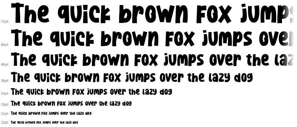 Dance Todayfont waterfall