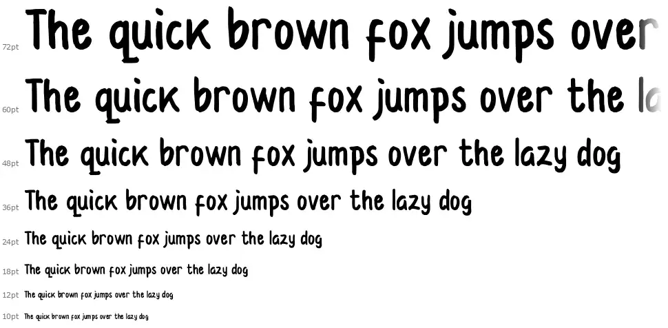 Daring Schoolfont waterfall