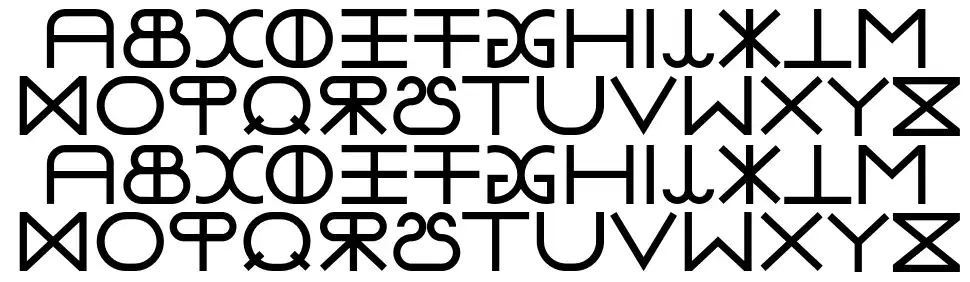 DC Testfont specimens