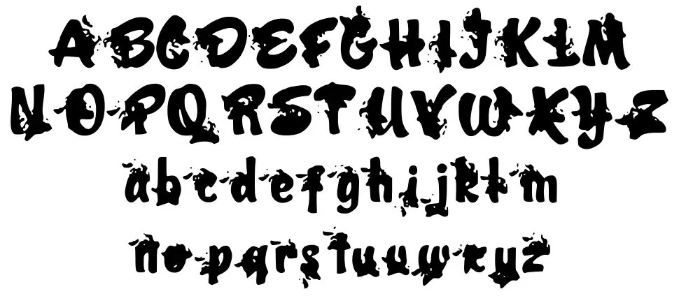 Dead Johnfont specimens