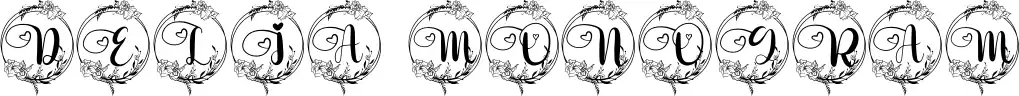 Delia Monogram