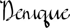 Denique