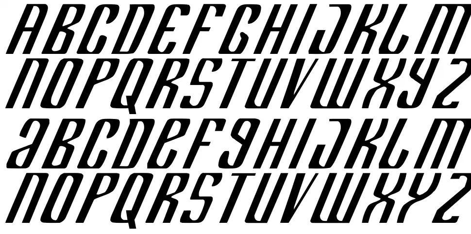 Department H + Kfont specimens