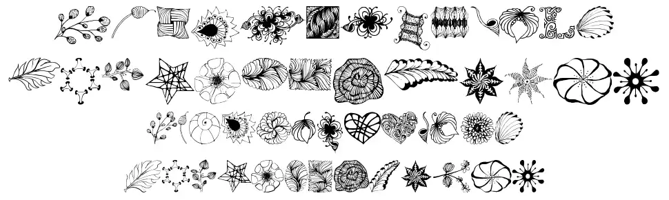 Digi Stamps Onefont specimens