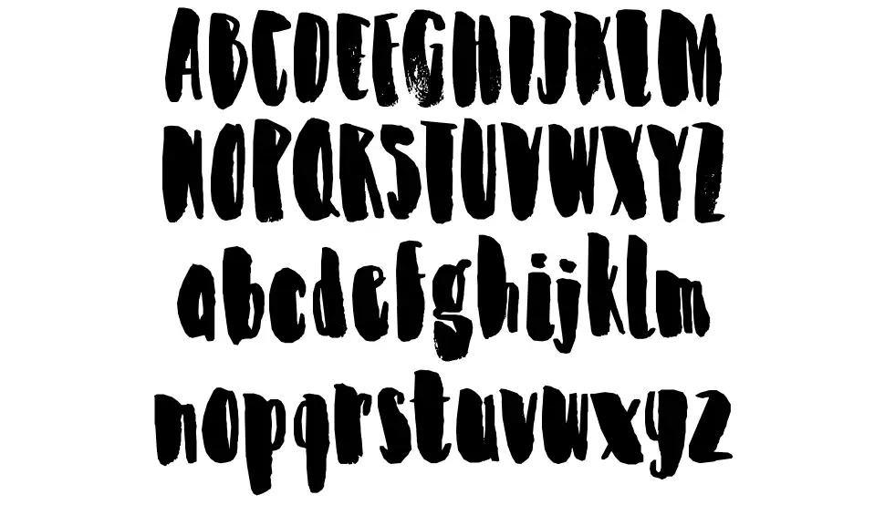 DK Zesty Limefont specimens