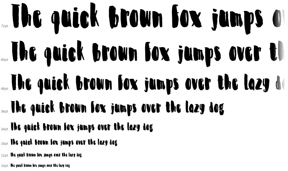 DK Zesty Limefont waterfall