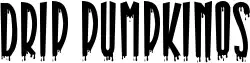 Drip Pumpkinos