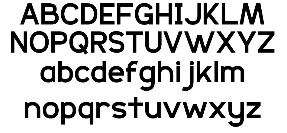Duitech Ürün Özellikleri Duitechfont specimens