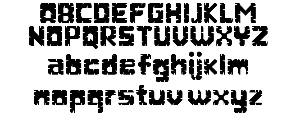 Edward Scissorhands font specimens