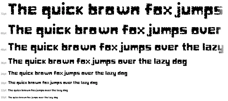 Edward Scissorhands font waterfall