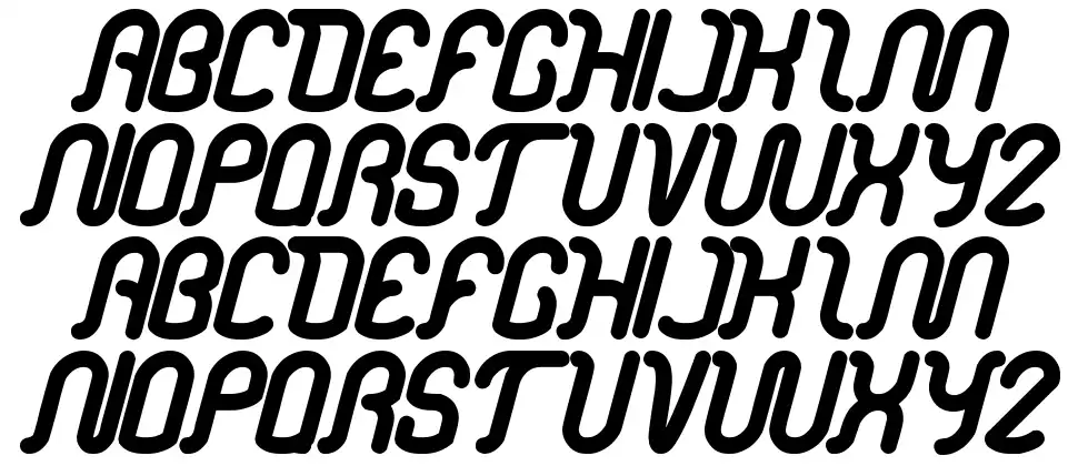 Electronicfont specimens