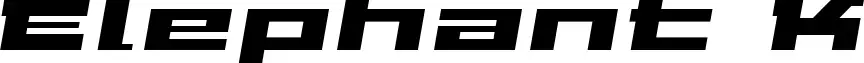 Elephant K